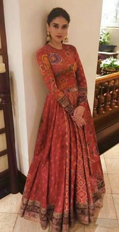 Aditi Rao, Trendy Outfits Indian, Long Gown Design, Lehenga Designs Simple, Traditional Indian Dress, Desi Fashion Casual, Saree Designs Party Wear, Indian Dresses Traditional