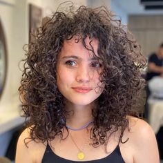 Layered Perm, Big Curl Perm, Medium Permed Hairstyles, Spiral Perm Short Hair, Loose Spiral Perm, Hairstyles Formal