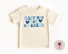 Happiest Boy on Earth, First Disney Trip Shirt, Disney Boy Shirt, Disney Birthday Boy Shirt, Birthday Gifts - Etsy 1st Birthday Disney Shirt, First Disney Trip Shirt Boy, Disney First Birthday Boy, First Disney Trip Shirt, Boy Disney Shirts, Cameron James, First Disney Trip, Disney Birthday Shirt, Disneyland Birthday