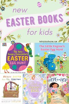 the new easter books for kids