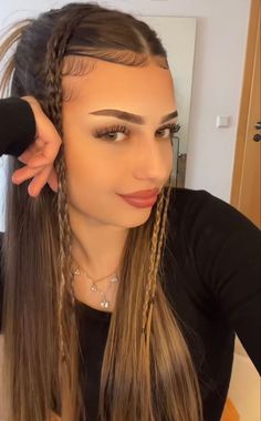 Rave Hair, Y2k Hairstyles, Sleek Hairstyles, Baddie Hairstyles, Hair Inspo Color