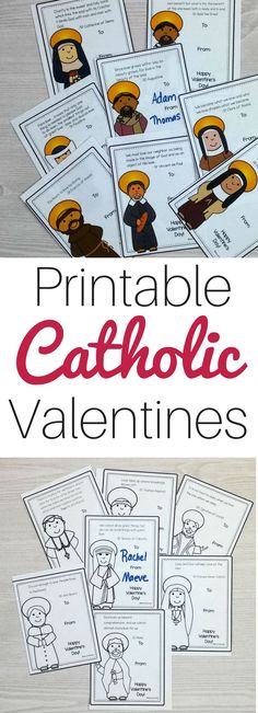 printable catholic valentine cards with the text, printable catholic valentines