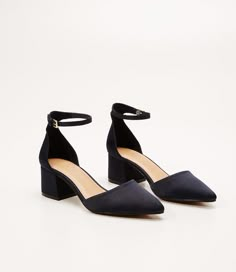 Black Satin Ankle Strap Heels Dressy Flats Shoes, Girls Shoes Teenage, Navy Blue Shoes, Shoes Heels Classy, Beautiful Heels, Latest Shoe Trends, Ankle Strap Shoes, Women Shoes Online, Satin Pumps