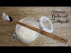 No need for Triclosan, Glycerine, Sodium Lauryl Sulfate (SLS), or even Fluoride when using this easy and healthy non-toxic toothpaste that only takes a few m... How To Make Your Own Toothpaste, Make Your Own Toothpaste, Diy Toothpaste, Sodium Lauryl Sulfate, Diy Youtube, Friends Funny, How To Make Your, Toothpaste, Gum