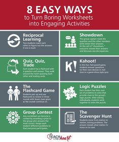 8 easy ways to turn boring worksheets into engaging activities