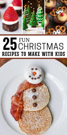 Looking for kid-friendly holiday fun? These no-bake Christmas recipes are cute, easy, and so festive! A perfect way to spend quality time this season. #ChristmasRecipesToMakeWithKids Easy Christmas Food Ideas For Kids, Christmas Toddler Food, Fun Christmas Breakfast Ideas, Kids Christmas Food, Fun Christmas Recipes, Kids Christmas Ideas, Christmas Snacks For Kids, Recipes To Make With Kids, Christmas Treats For Kids