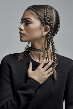 Mode Zendaya, Estilo Zendaya, Zendaya Hair, Zendaya Style, Editorial Hair, Ethnic Hairstyles, Zendaya Coleman, Scene Hair