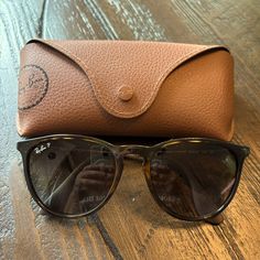 Never Worn Ray Bans. In Perfect Condition. No Scratches. Women’s Raybans Sunglasses, Ray Bans Sunglasses Women, Brown Round Sunglasses For Beach, Ray Ban Sunglasses Women, Pink Polka Dot Dress, New Wayfarer, Ray Ban Aviators, Wayfarer Sunglasses, Ray Ban Sunglasses