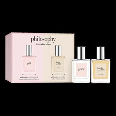 Philosophy - Amazing Grace and Fresh Cream Warm Cashmere 2-Piece Mini Gift Set | Ulta Beauty Fresh Cream Warm Cashmere, Philosophy Fresh Cream, Philosophy Amazing Grace, Gift Sets For Her, Perfume Set, Mini Gift, Gift Sets For Women, Holiday Gift Sets, Fresh Cream