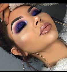 Purple Smokey Eye, Modeling Photoshoot, Purple Eyeshadow, Eye Makeup Tips