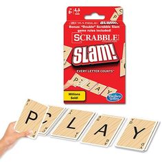 the scrabble slam game is being held up