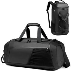 3-In-1 Sport Gym Bag This 3-Way Sports & Gym Duffle Bag/Backpack Has Two Concealable Shoulder Straps At The Bottom(For The Backpack). It Can Be Turned Into A Backpack According To Needs! Achieve Multiple Uses In One Package! When Used As A Travel Bag, It Can Be Hand-Carried Or Cross-Body. What A Cool Design To Have Three Bags At The Same Time! Separate Shoes Compartment & Wet Pocket:The Separate Shoes Compartment Is Designed With A Air Hole To Keep Sport Duffle Bag Clean And Ventilated. The Wet Gym Duffle Bag, Hand Luggage Bag, Mens Weekend Bag, Mens Gym Bag, Business Travel Bag, Nylon Travel Bag, Traveling Bag, Mens Gym, Holdall Bag