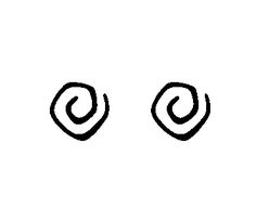 two black and white circles are shown in the shape of an occupant