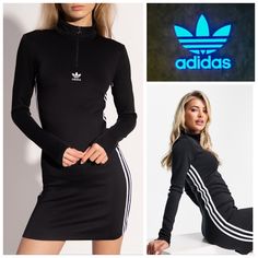 Using Code "Lalasansa" Sign Up Poshmark App, Get $10 Off Of Your Order With My Items! Brand New With Tag Adidas Tennis Dress, Womens Tennis Dress, Adidas Sweatshirt Women, Adidas Dress, Sports Outfit, Striped T Shirt Dress, Golf Dresses, Fleece Dress, Frill Dress