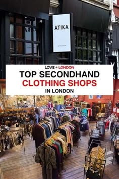 the top secondhand clothing shops in london