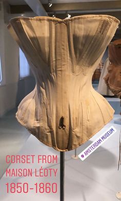 Historic Dresses, Corset Patterns, Corset Ideas