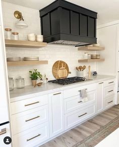 the kitchen is clean and ready to be used as a place for cooking or baking