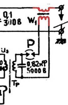 an electronic circuit with two wires connected to it