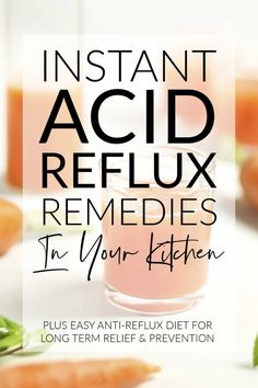 Instant acid reflux relief using natural remedies in your kitchen PLUS an easy 6 week acid-reflux diet of gut healing food for better long term gut health and heartburn prevention. Gastric Reflux Remedies, Natural Remedy For Gerd, Gerd Relief Instant, Natural Remedies For Acid Reflux Adults, Gerd Natural Remedies, Gut Healing Foods Natural Remedies, Acid Reflux Relief Instant, Anti Reflux Diet, Acid Reflux Meals