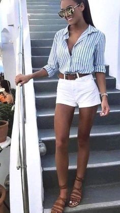 Fest Outfits, Stylish Summer Outfits, Outfit Jeans, Street Style Summer, Spring Fashion Trends, Summer Fashion Trends, Cute Summer Outfits