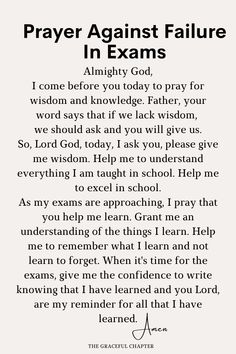 Prayer For Finals Week, Final Exam Prayer Student, Bible Verse For Failure, Prayers For Success In Exams, Prayer For Final Exams, Prayer Before Studying For Exam, Prayer To Pass An Exam, Prayer For Passing An Exam, Prayer For Studying For Exam