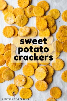 sweet potato crackers with text overlay