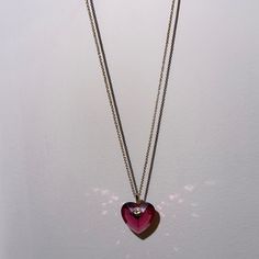 Swarovski Red Limited Edition Heart Necklace Brand New Jewelry Swarovski, S Heart, Necklace Brands, Swarovski Jewelry, Heart Necklace, Red Gold, Womens Jewelry Necklace, Limited Edition, Jewelry Necklaces