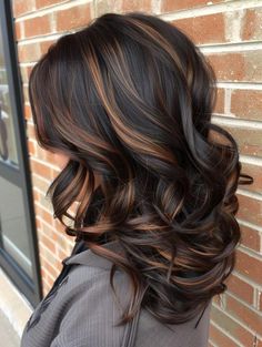 As the chill of winter approaches, the allure of warm, rich hair colors becomes undeniable. Winter is the perfect time to transition to deeper, more luxurious shades, and brunette tones are at the forefront of this seasonal shift. Whether you’re looking to enhance your natural brunette or experiment with new hues, the options are endless. … The post 20 Winter Brunette Hair Color 2024-2025 Ideas With Balayage, Highlights, Money Piece and Ash Tones first appeared on AzureGlam: Tailo... Dark Brown Black Balayage Hair, Dark Brown Hair Ideas With Highlights, Black Hair And Highlights Ideas, Bronze Highlights On Black Hair, What Color Highlights For Black Hair, Brown Sugar Highlights On Dark Hair, Black Hair Brown Peekaboo, Thick Highlights Black Hair, Caramel And Black Hair