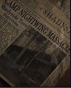 Creepy 90s Aesthetic, Fear Street Books Aesthetic, Creepy Camping Aesthetic, Scary Camp Aesthetic, Home Invasion Aesthetic, Spooky Town Aesthetic, Urban Legends Aesthetic, Camp Crystal Lake Aesthetic, Creepy Town Aesthetic