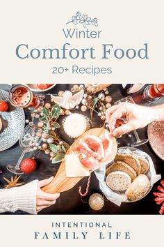 Image of a beautiful table full of delicious appetizers and Christmas decorations Winter Comfort Food Recipes, Healthy Sweet Potato Muffins, Comfort Food Dinners, Food Dinners, Keto Cinnamon Rolls, Sweet Potato Muffins, Clean Eating For Beginners, Winter Comfort Food, Healthy Blueberry