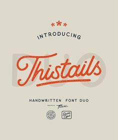 an old fashioned font that has been used to create this type of handwritten lettering