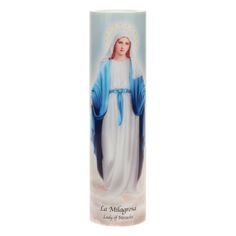 an image of the immaculate mary on a white background