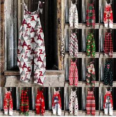 Women's Christmas Snowman Print Adjustable Strap Jumpsuit Wide Leg Rompers Loose Casual Bib Overalls Christmas Overalls, Jumpsuit Wide Leg, Straps Jumpsuit, Wide Leg Romper, Bib Overalls, Printed Jumpsuit, Christmas Women, Dungarees, Christmas Snowman