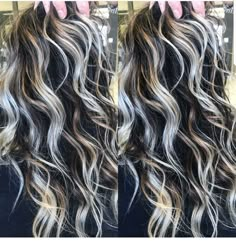 Blonde Summer, Highlights For Brunettes, Summer Hair Highlights, Summer Balayage, Curly Hair Photos, Highlights Blonde, Gorgeous Hair Color