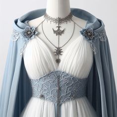 Fantasy Dress Design Art, Fantasy Clothing Aesthetic, Fae Court, Fantasy Costume Design, Fantasy Dress Design, Manhwa Pfp, Comic Painting, Fair Outfits, Fantasy Design