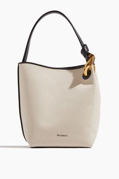 JW Anderson Shoulder Bags Corner Bucket Bag in Natural JW Anderson Corner Bucket Bag in Natural Jw Anderson Bag, Fashion Collection Inspiration, Mulberry Bag, Handbags Luxury, Fancy Bags, Bags Shop, J W Anderson, Designer Crossbody Bags, Jw Anderson