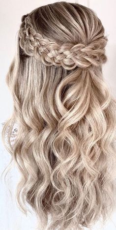 Half Up Half Down Hairstyles, Half Updo, Hair Stylies, Half Up Half Down Hair, Hairstyles For Long Hair