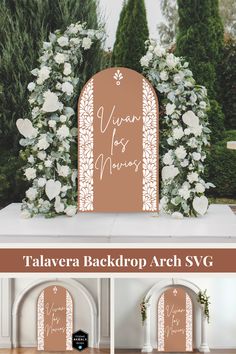 Stunning Mexican Talavera Arch Backdrop DIGITAL SVG. Perfect for weddings, bridal showers, parties, and other celebrations, festive and elegant. Measuring 4ft by 7ft by default, you can scale it to fit your needs. Instant download, Canva Edit Mexican Style Wedding Decorations, Mexican Bridal Shower Ideas, Elegant Mexican Theme Party, Vanessa Morales, Modern Mexican Wedding, Mexican Style Wedding, Talavera Wedding, Vintage Mexican Wedding, Bridal Shower Signage