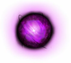 an image of a purple ball on a white background