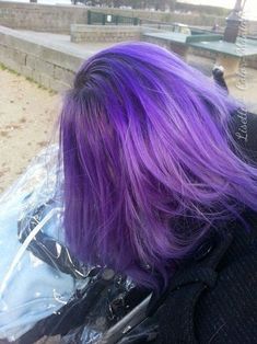 Violet Hair, Winter Hair Color, Cool Hair Color