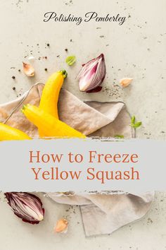 how to freeze yellow squash in the pressure cooker and then use it as an appliance