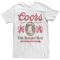 Tap into intoxicating style with this men's Millers Coors tee. FEATURES Crewneck Short sleeveFABRIC & CARE Cotton, polyester Machine wash Imported Tap into intoxicating style with this men's Millers Coors tee. Licensed Character Tap into intoxicating style with this men's Millers Coors T-shirt. Size: 4XL. Color: White. Gender: male. Age Group: adult. Pattern: Graphic. Big & Tall, Logo Tees, Fabric Care, Beer, Tops & Tees, Top Outfits, ? Logo, Sweatshirts, T Shirt