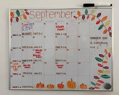 October Dry Erase Board Ideas, October Calendar 2024 White Board, October Dry Erase Calendar Ideas, November Whiteboard Ideas, November Dry Erase Calendar Ideas, October Calendar Ideas Whiteboard, Whiteboard Calendar Design, Calendar Ideas Whiteboard