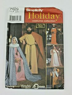 a magazine cover with an image of two people dressed as jesus and mary in costumes