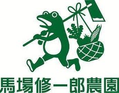 the frog is running with a flag in his hand