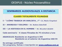 Seminarios audiovisuales a distancia.