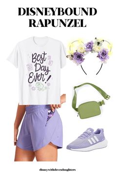 Rapunzel Disneybound - 5 Amazing Outfit Ideas And Inspiration Disney World Crowd Calendar, Disney World Princess, Disney Money, Disney Princesses And Princes, Princess Movies, Disney Bound Outfits