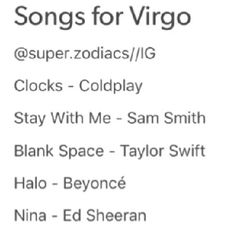 an advertisement for the upcoming album, songs for virgo