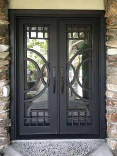 super quallity wrought iron doors,50% off .No tax outside LA.50% for custom door. Free local pick up. No tax in California,Nevada,Utah,Arizona. Black Friday Promotion Iron Double Door, Pintu Ganda, Double Front Entry Doors, Wrought Iron Front Door, Porte In Ferro, Double Doors Exterior, Iron Front Door, Iron Entry Doors, Metal Doors Design