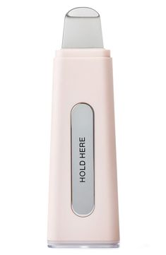 What it is: With 35K Hz vibrations per minute, the DERMAPORE+ is every estheticians best friend for finger-free extractions with no redness or irritation.What it does: The custom-curved spatula has positively charged ions, which work synergistically with the negatively charged ions in Prep Mist. Together, they act like a magnet to gently extract pore-clogging dirt, oil and blackheads from wet skin. A separate Infuse mode helps deliver skin-care actives deeper into your skin, while boosting circu Pore Extractor, Wet Skin, Mist Spray, Fabric Gift Bags, Esthetician, Blackheads, Cleaning Wipes, Mist, Best Friend